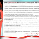 JOURNEE MONDIALE CONTRE LE SIDA 2021 : MESSAGE DE MADAME CHANTAL BIYA
