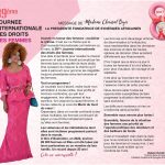 39ème JOURNEE INTERNATIONALE DES DROITS DES FEMMES