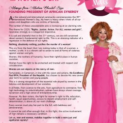 41st INTERNATIONAL WOMEN&rsquo;S DAY